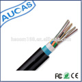 Câble de fibre optique monophasé 12/24 core / câble à fibre optique prix par mètre / câble de fibre optique blindé extérieur GYTA